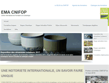 Tablet Screenshot of cnifop.com